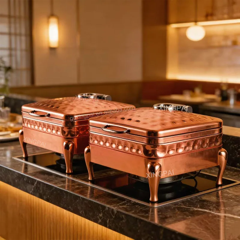 XINGPAI Restaurant Hotel Supplies Chafing Dish Buffet Set Luxury Hydraulic Stainless Steel Food Warmers Buffet Chafing Dish
XINGPAI Restaurant Hotel Supplies Chafing Dish Buffet Set Luxury Hydraulic Stainless Steel Food Warmers Buffet Chafing Dish