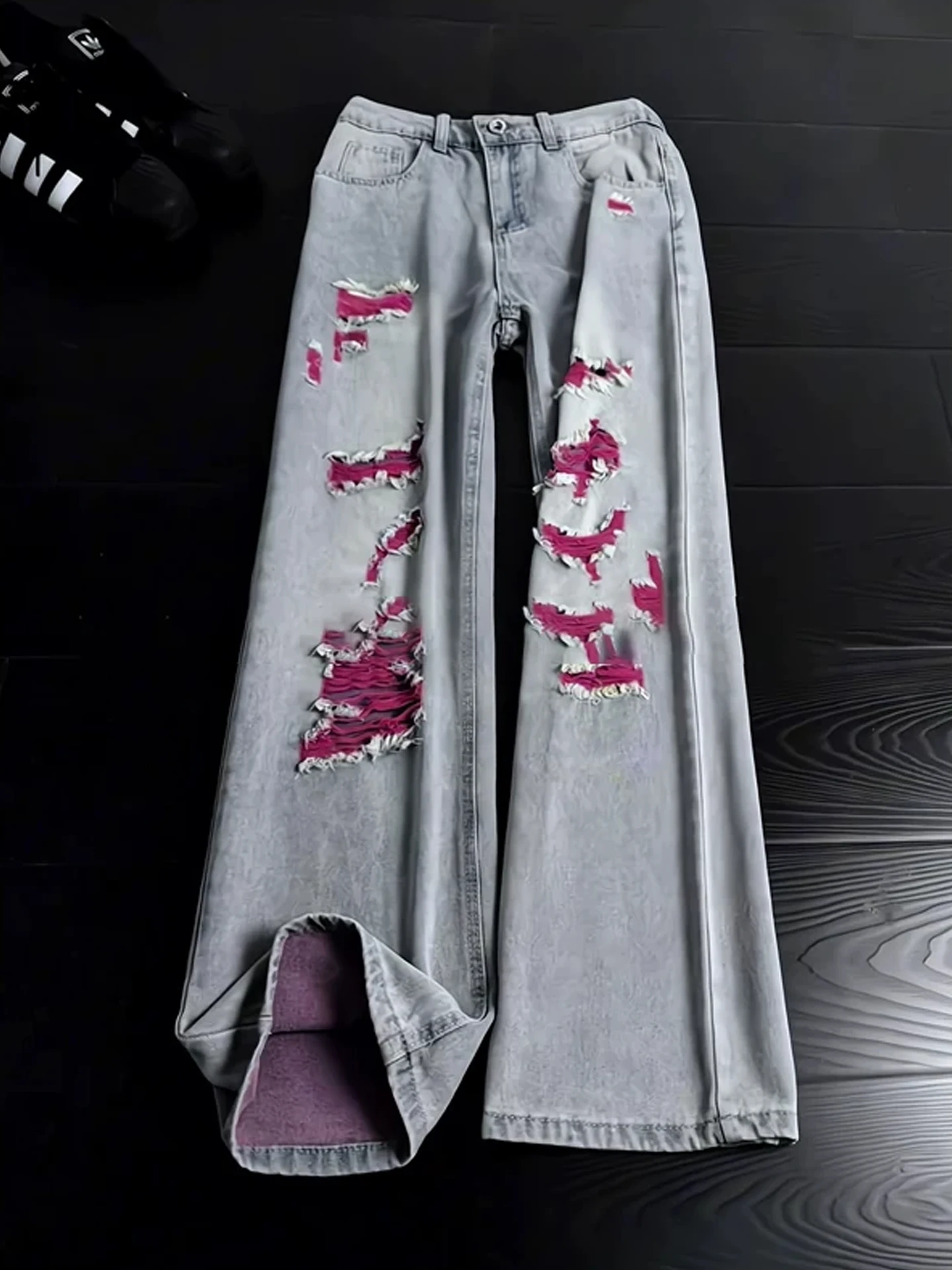 Grey Blue American Style Men's Jeans Summer Slim Fit Vibe Style Trendy Brand Cool Streetwear Micro Flared Pants
Grey Blue American Style Men's Jeans Summer Slim Fit Vibe Style Trendy Brand Cool Streetwear Micro Flared Pants