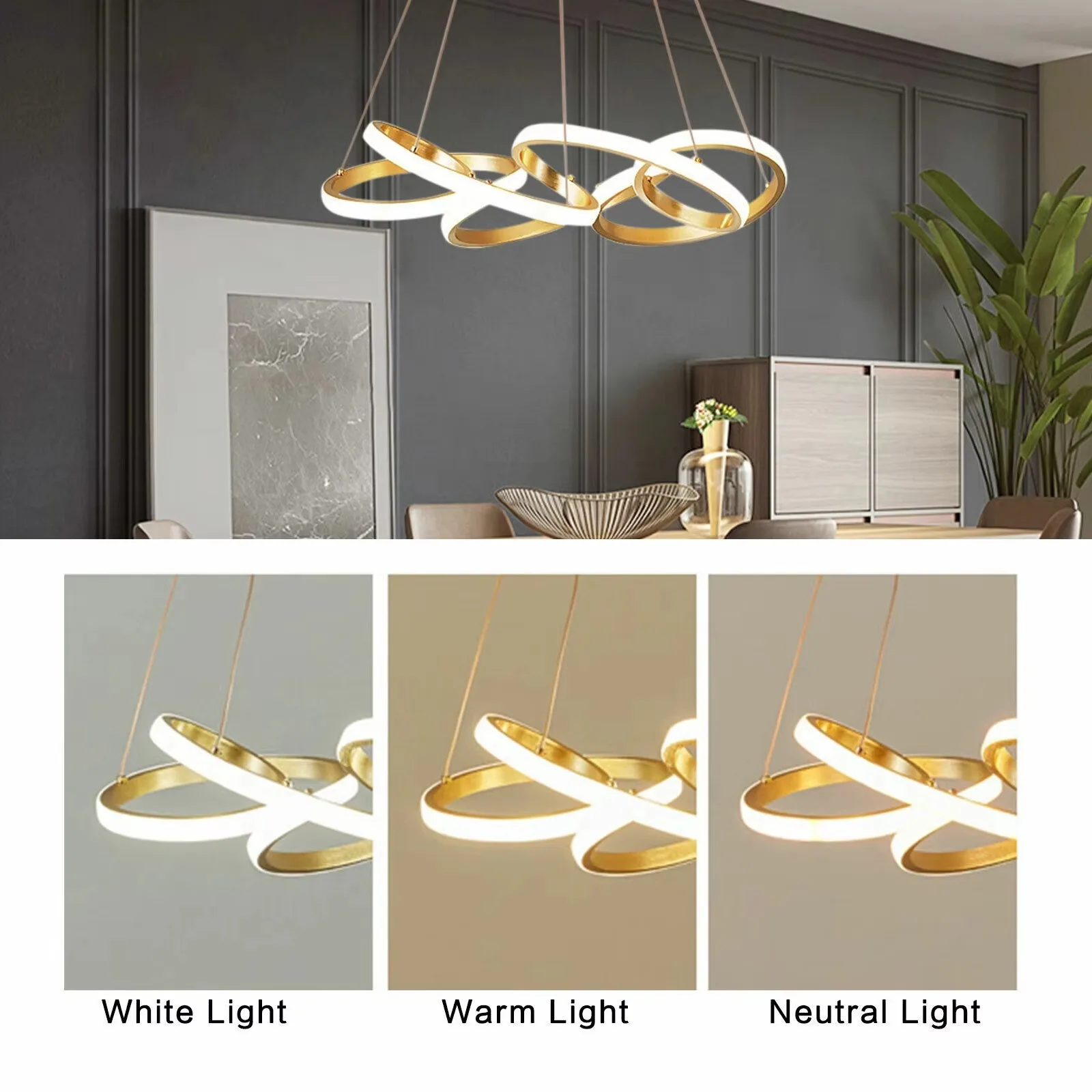 US Modern LED Pendant Light Hanging Lamp Chandelier Lighting Fixture Dinning Room
US Modern LED Pendant Light Hanging Lamp Chandelier Lighting Fixture Dinning Room
