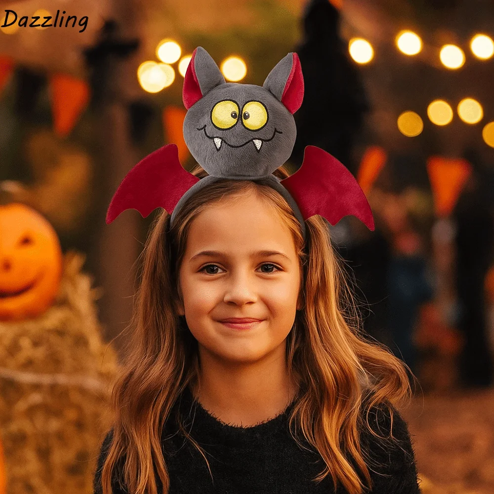 Personality Pumpkin Halloween Headband Skeleton Ghost Halloween Hair Hoop Plush Bat Catoon Hairband Haunted House
Personality Pumpkin Halloween Headband Skeleton Ghost Halloween Hair Hoop Plush Bat Catoon Hairband Haunted House