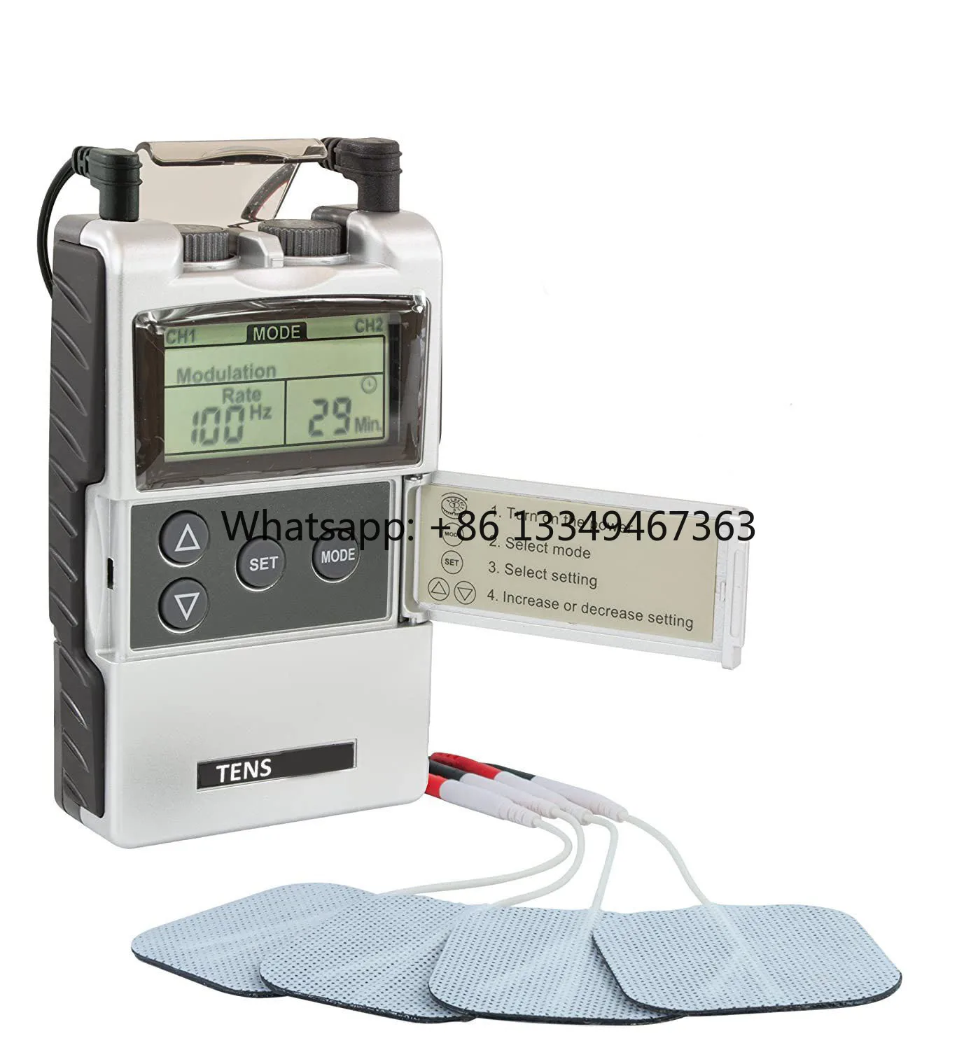Rehabilitation Therapy Supplies TENS Machine for Back Pain Relief Physiotherapy Physical Therapy
Rehabilitation Therapy Supplies TENS Machine for Back Pain Relief Physiotherapy Physical Therapy