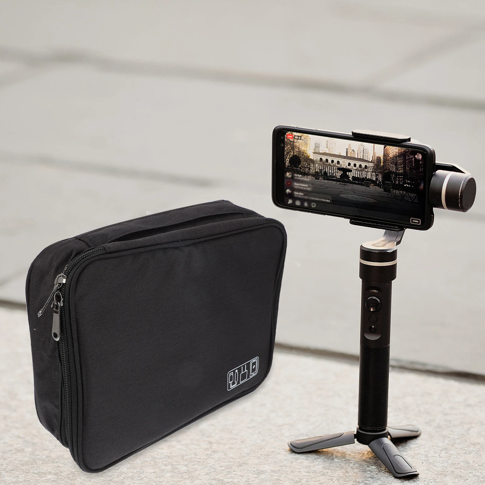 Multipurpose Electronic Storage Bag For Cables Usb Phones Chargers Water Repellent High Quality Zipper Mesh Pocket Earphone
Multipurpose Electronic Storage Bag For Cables Usb Phones Chargers Water Repellent High Quality Zipper Mesh Pocket Earphone