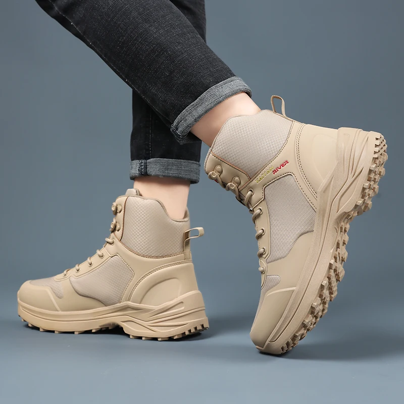 Men Military Tactical Boots Unisex Quality Training Ultrallight Safety Male Army Shoes High Breathable Outdoor Women Desert Boot
Men Military Tactical Boots Unisex Quality Training Ultrallight Safety Male Army Shoes High Breathable Outdoor Women Desert Boot