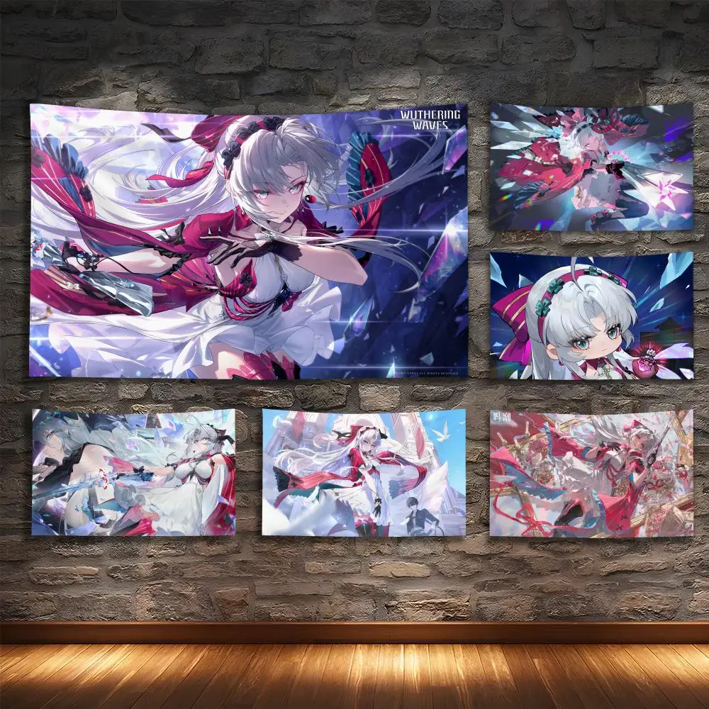 Carlotta Wuthering Waves Tapestry Custom Living Bedroom Party Dormitory Interior Wall Bohemian Decoration Attached Clip
Carlotta Wuthering Waves Tapestry Custom Living Bedroom Party Dormitory Interior Wall Bohemian Decoration Attached Clip