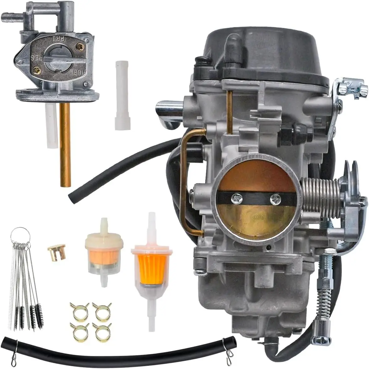 DR650SE Carburetor Fit for Suzuki DR650SE DR650 1996-2016 Replace 13200-32E10 13200-32E11 13200-32E12 13200-32E61 Carb with Fuel
DR650SE Carburetor Fit for Suzuki DR650SE DR650 1996-2016 Replace 13200-32E10 13200-32E11 13200-32E12 13200-32E61 Carb with Fuel