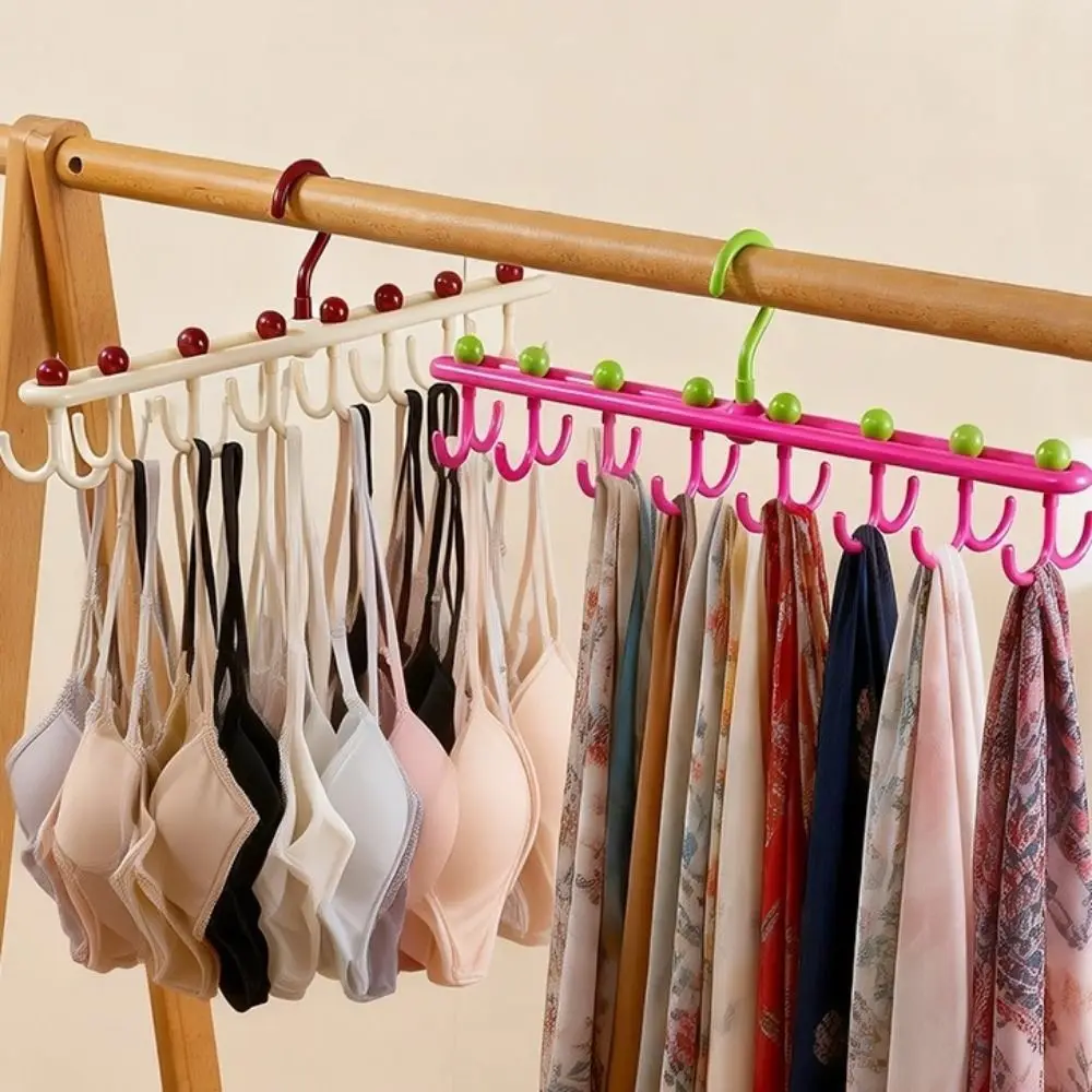Plastic Underwear Vest Storage Rack Dopamine Rotating Tie Belt Hanger Space Saving 16 Hooks Camisole Bra Hook for Laundry Room
Plastic Underwear Vest Storage Rack Dopamine Rotating Tie Belt Hanger Space Saving 16 Hooks Camisole Bra Hook for Laundry Room