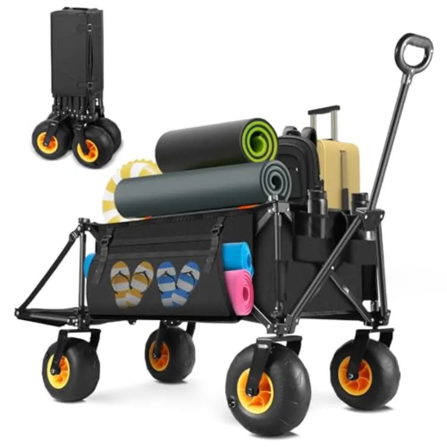 Уличный фургон с надувными вездеходными большими колесами, сверхмощные складные пляжные вагоны 220 фунтов с удлиненным удлинителем, продуктовый автомобиль
Уличный фургон с надувными вездеходными большими колесами, сверхмощные складные пляжные вагоны 220 фунтов с удлиненным удлинителем, продуктовый автомобиль