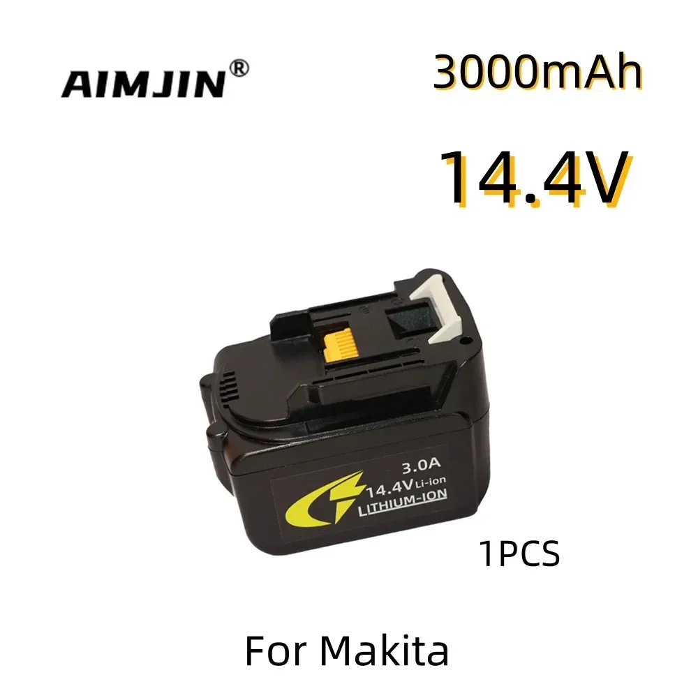 for Makita 14.4V 3.0Ah 3000mAh Li-ion BL1430 Rechargeable Battery for Makita Cordless Tools BL1440 DA340DRF BDF343 Free post
for Makita 14.4V 3.0Ah 3000mAh Li-ion BL1430 Rechargeable Battery for Makita Cordless Tools BL1440 DA340DRF BDF343 Free post