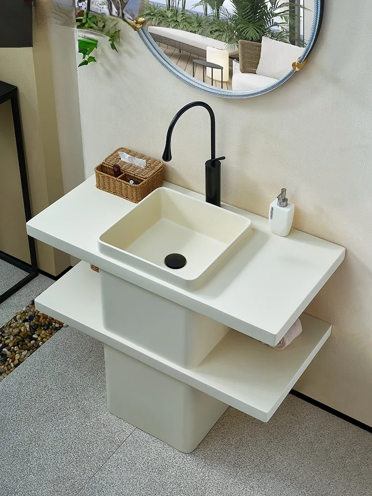 Artificial stone-resistant upright washbasin Hotel B&B integrated stone-sensitive washbasin cabinet
Artificial stone-resistant upright washbasin Hotel B&B integrated stone-sensitive washbasin cabinet