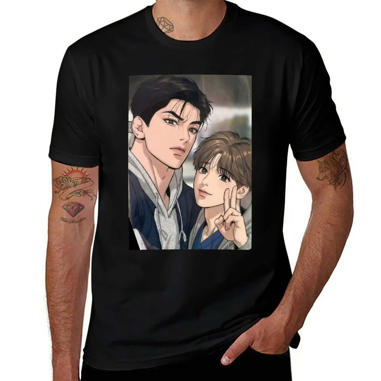 Jinx - Kim Dan & Joo Jaekyun T-Shirt t shirts cotton 100% man t shirt luxury g man t shirts for men T-shirt
Jinx - Kim Dan & Joo Jaekyun T-Shirt t shirts cotton 100% man t shirt luxury g man t shirts for men T-shirt
