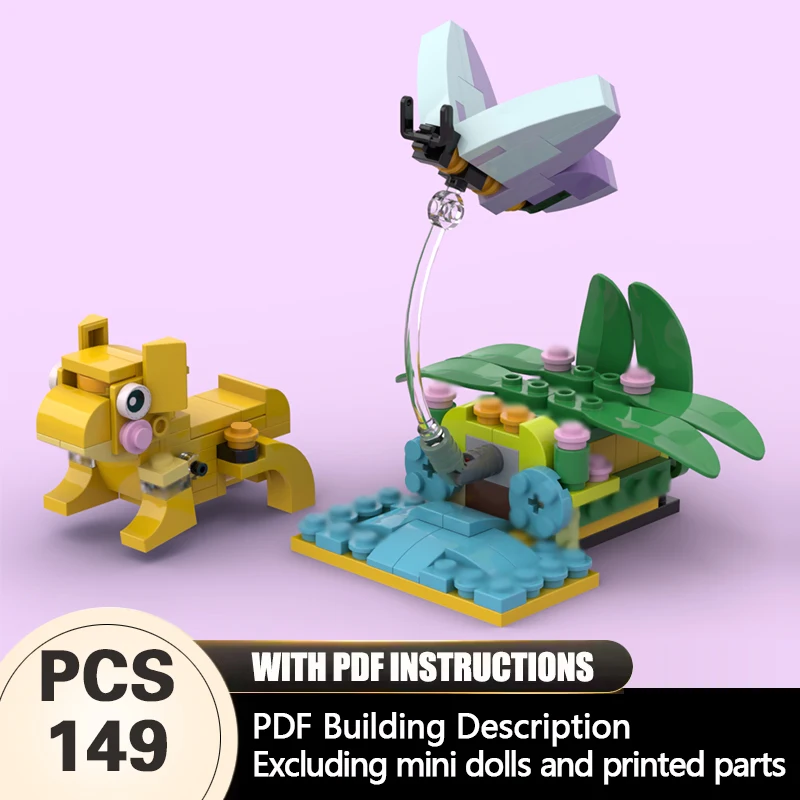 Creators Animal Series Model MOC Building Bricks Dog And Butterfly Modular Technology Gifts Holiday Assemble Children Toys Suit
Creators Animal Series Model MOC Building Bricks Dog And Butterfly Modular Technology Gifts Holiday Assemble Children Toys Suit