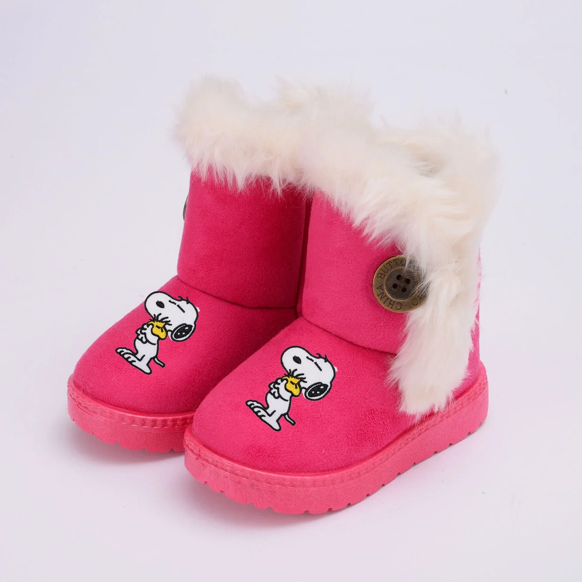Snoopy Children's Casual shoes winter boots thickened girl boy boots warm cotton shoes
Snoopy Children's Casual shoes winter boots thickened girl boy boots warm cotton shoes