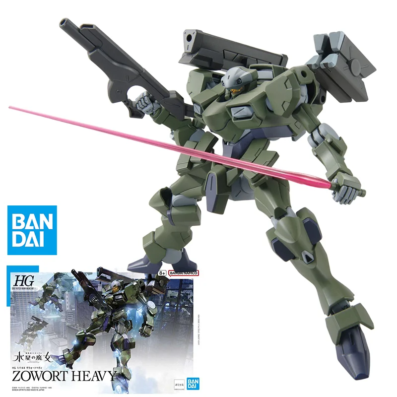 Bandai Original GUNDAM HG 1/144 ZOWORT HEAVY Action Figure Assembly Model Toys Collectible Model Ornaments Gifts for Children
Bandai Original GUNDAM HG 1/144 ZOWORT HEAVY Action Figure Assembly Model Toys Collectible Model Ornaments Gifts for Children