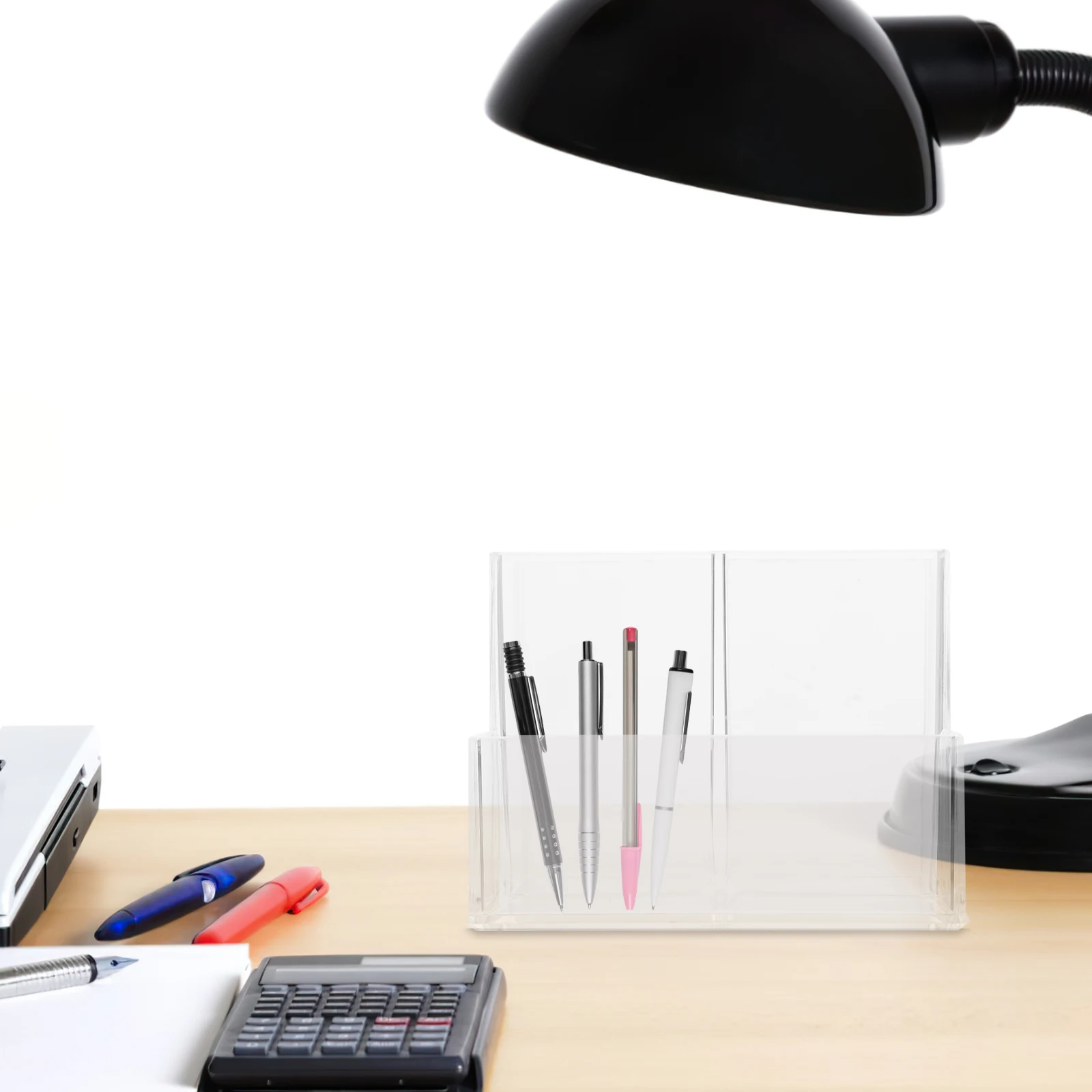 2pcs Acrylic Pen Holder Transparent Desk ganizer for Pens Pencils Scissors Brushes Home Office Shallow Gray Storage Solution
2pcs Acrylic Pen Holder Transparent Desk ganizer for Pens Pencils Scissors Brushes Home Office Shallow Gray Storage Solution