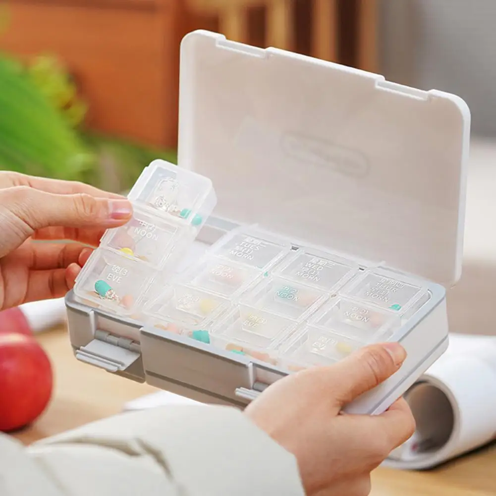 Bpa Free Pill Organizer Pill Organizer Portable 7-day Pill Organizer with 24 Compartments Double Layer Travel-friendly Tablet
Bpa Free Pill Organizer Pill Organizer Portable 7-day Pill Organizer with 24 Compartments Double Layer Travel-friendly Tablet