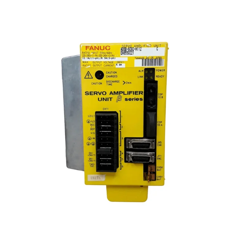 Сервоусилитель Fanuc A06B-6093-H112, проверен, исправен, в наличии.
Сервоусилитель Fanuc A06B-6093-H112, проверен, исправен, в наличии.