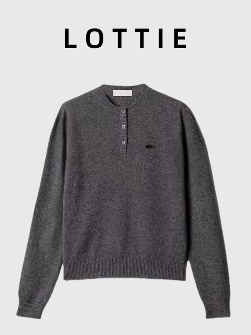 Lottie Индивидуальный осенне-зимний новый вязаный свитер Sle Long Sve round Ne с вышивкой букв, классический универсальный женский ...
Lottie Индивидуальный осенне-зимний новый вязаный свитер Sle Long Sve round Ne с вышивкой букв, классический универсальный женский ...