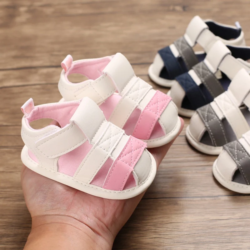 0-18 Months Baby Toddler Shoes Infants Boys Girls Summer Color matching Soft Cotton Flat Heel Pu Leather Breathable Sandals
0-18 Months Baby Toddler Shoes Infants Boys Girls Summer Color matching Soft Cotton Flat Heel Pu Leather Breathable Sandals