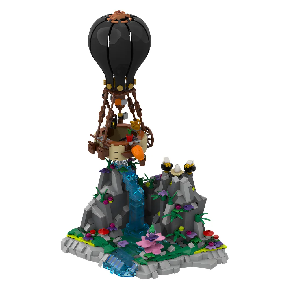 Gobricks MOC Air Balloon Diorama Building Blocks Movie MOC 188553 Hot air balloons Model Bricks Assembled Toy Kid Toy Gift
Gobricks MOC Air Balloon Diorama Building Blocks Movie MOC 188553 Hot air balloons Model Bricks Assembled Toy Kid Toy Gift