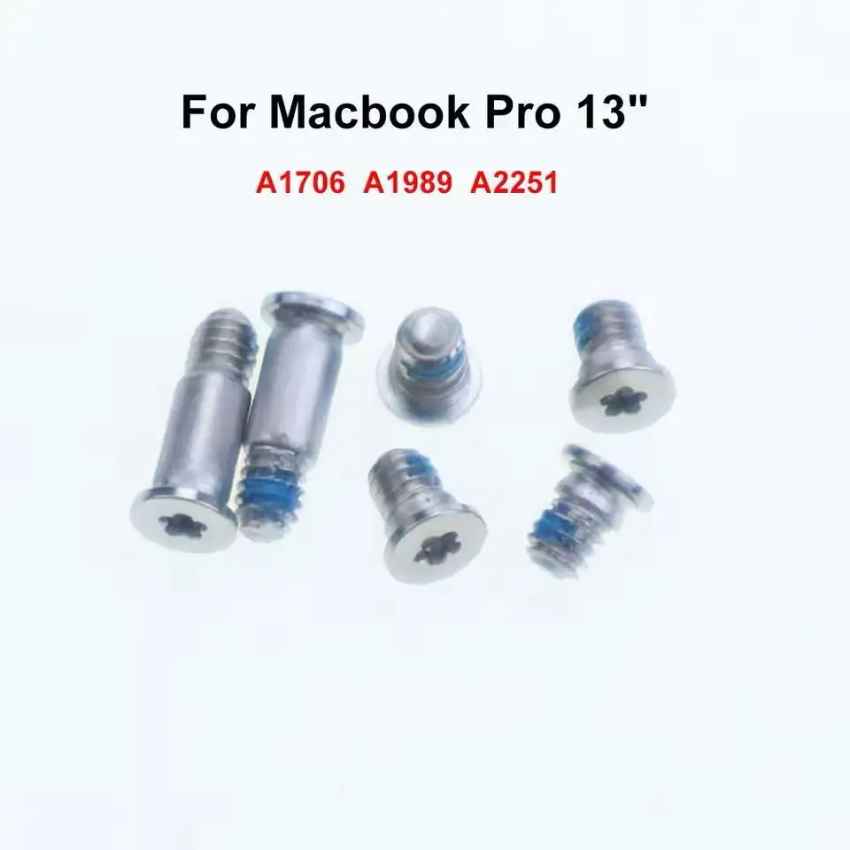 1 компл./лот, серебристые винты для нижней части корпуса A1706 для Macbook Pro 13 дюймов, набор винтов для нижней крышки 2016, 2017 год
1 компл./лот, серебристые винты для нижней части корпуса A1706 для Macbook Pro 13 дюймов, набор винтов для нижней крышки 2016, 2017 год