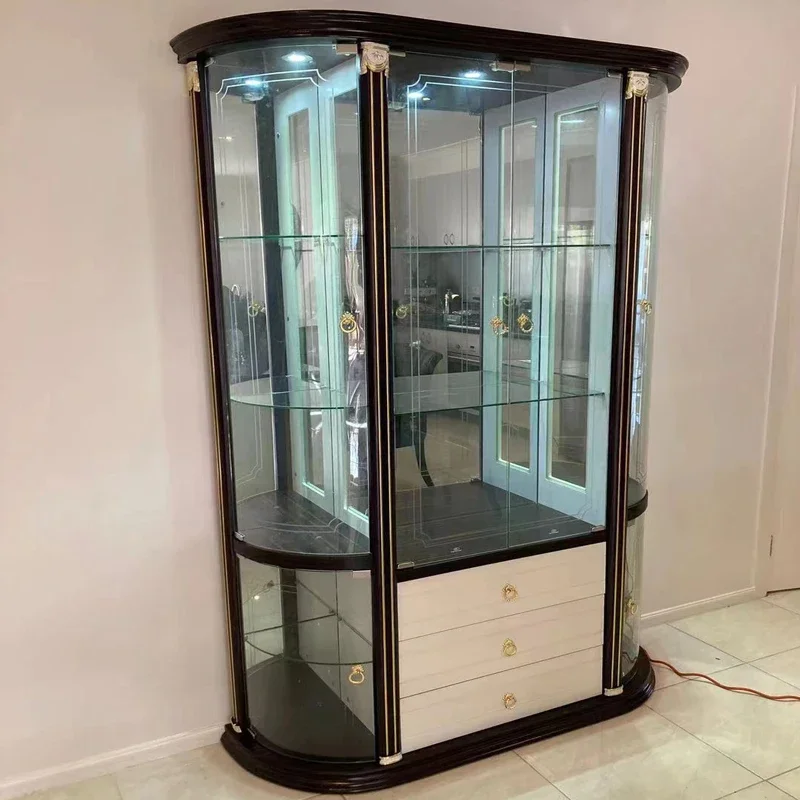 Bar Atmospheric Luxury Storage Modern Living Room Wine Display Luxury Wine Storage Cabinet Home Bar Cabinet
Bar Atmospheric Luxury Storage Modern Living Room Wine Display Luxury Wine Storage Cabinet Home Bar Cabinet