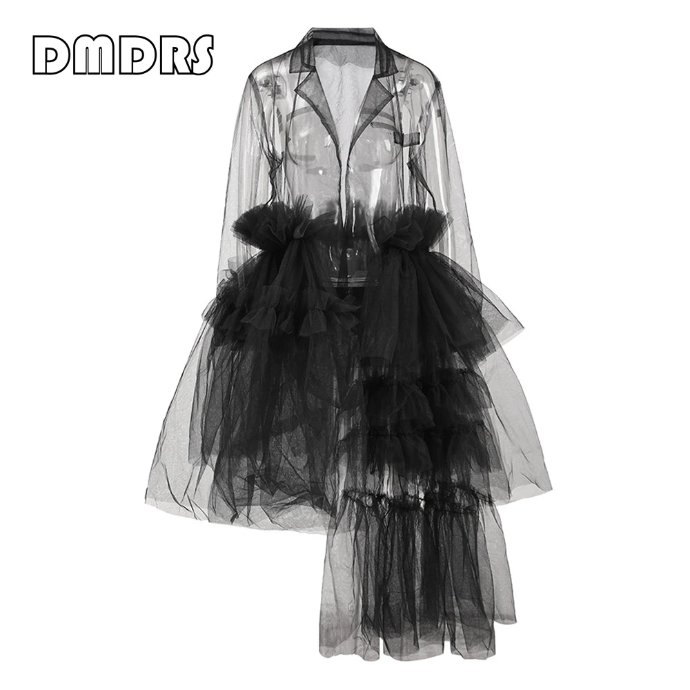 See-Through Black Tulle Dress for Women, Asymmetrical Above Knee Formal Dresses S-L In Stock Women's Summer Dress
See-Through Black Tulle Dress for Women, Asymmetrical Above Knee Formal Dresses S-L In Stock Women's Summer Dress