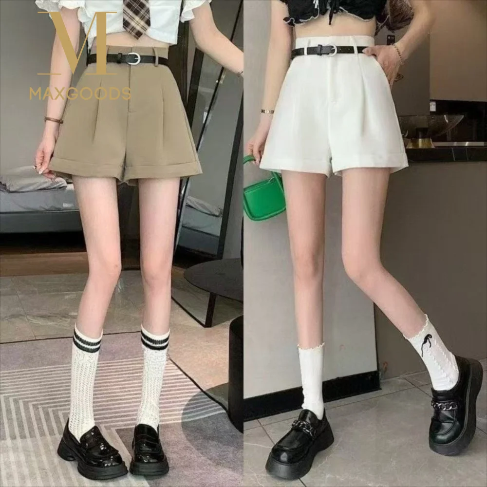 Korean White Black Women Shorts Loose Casual High Waist Shorts All-match Comfortable Wide Leg Shorts Daily Wear
Korean White Black Women Shorts Loose Casual High Waist Shorts All-match Comfortable Wide Leg Shorts Daily Wear