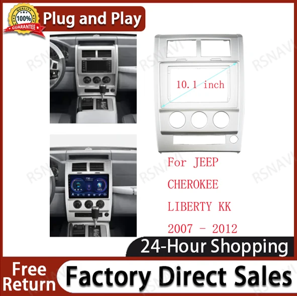 10,1 дюймовая Автомобильная радиопанель Facia для Jeep Liberty 2007-2012, комплект для приборной панели, устанавливаемая консоль Facia, панель GPS-адаптера, Накладка для приборной панели
10,1 дюймовая Автомобильная радиопанель Facia для Jeep Liberty 2007-2012, комплект для приборной панели, устанавливаемая консоль Facia, панель GPS-адаптера, Накладка для приборной панели