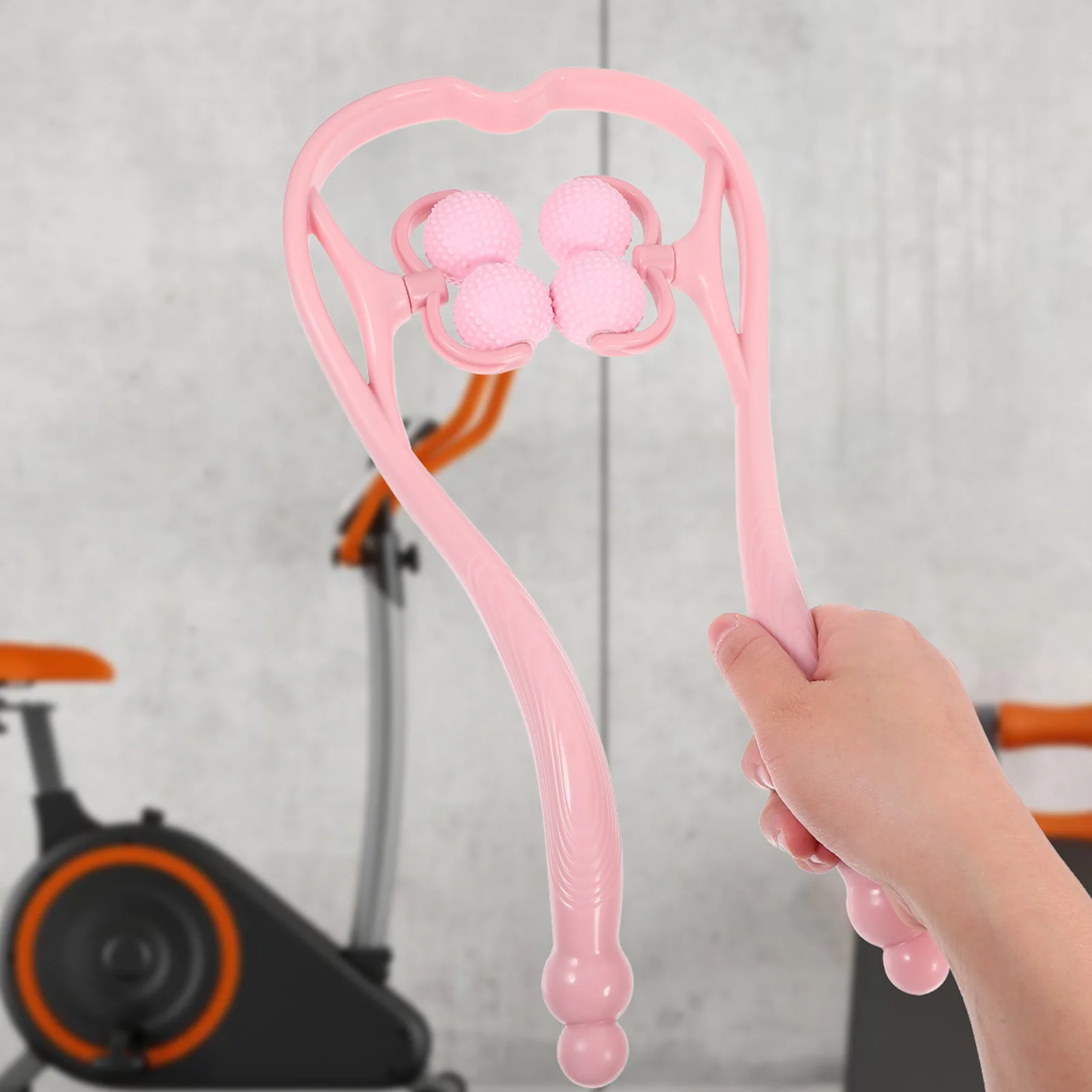 Portable Neck Massager Roller Manual Massage Tool for Neck Shoulder Back Pain Relief 4 Balls 2 Balls Pink Lightweight Travel
Portable Neck Massager Roller Manual Massage Tool for Neck Shoulder Back Pain Relief 4 Balls 2 Balls Pink Lightweight Travel