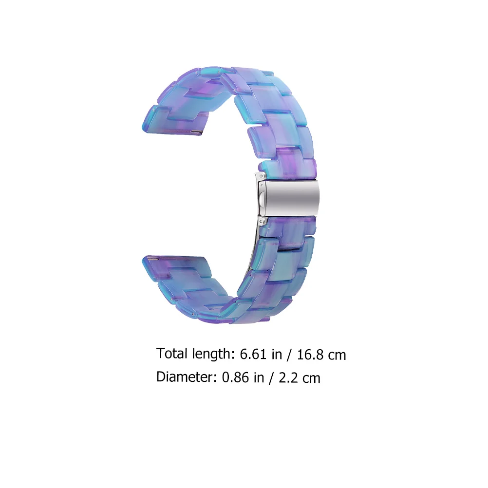 Resin Watch Strap Band Replacement Double Button Folding Quick Release Comfortable Fit for Fitbit Smartwatch 
Resin Watch Strap Band Replacement Double Button Folding Quick Release Comfortable Fit for Fitbit Smartwatch