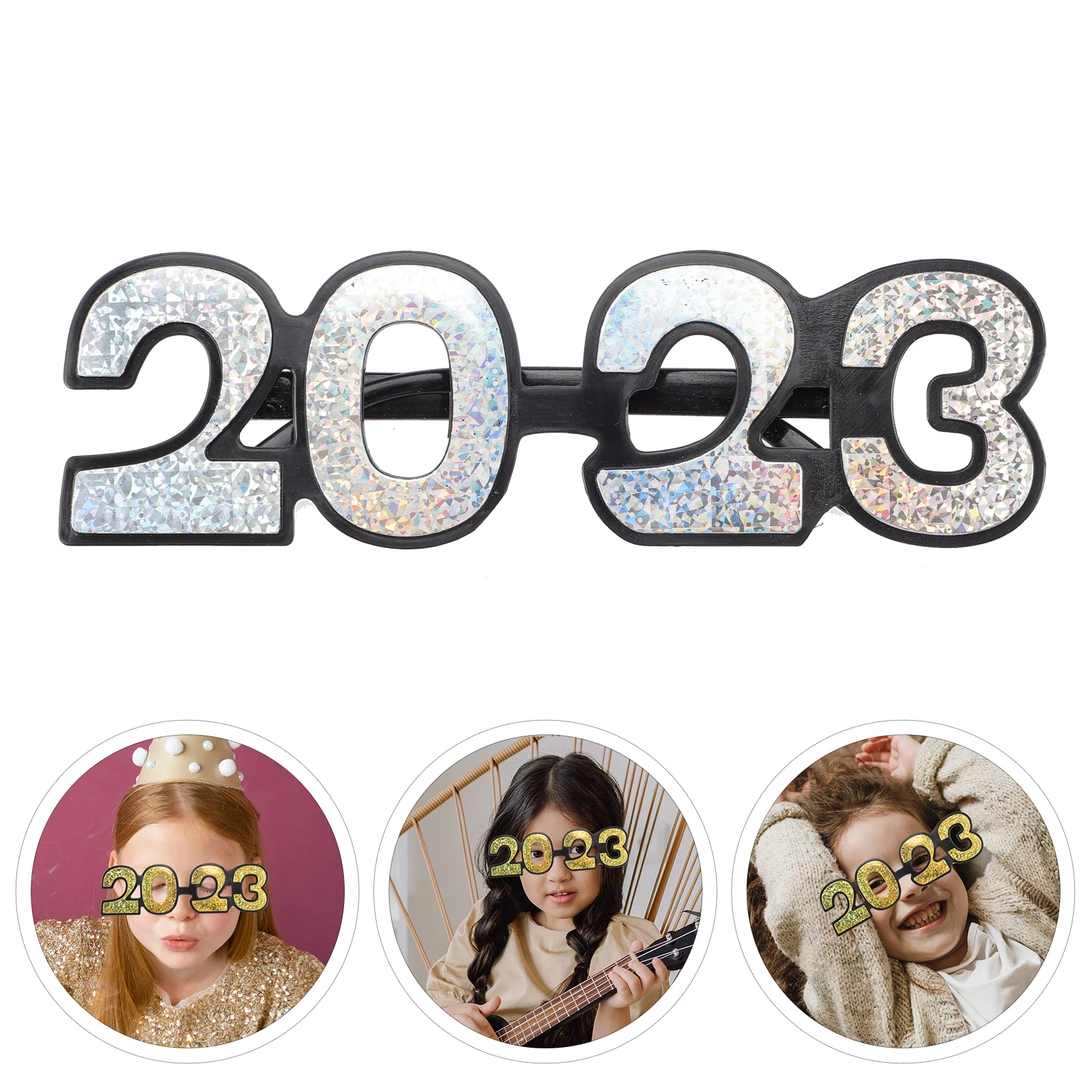 4pcs New Year Glasses 2023 Funny Eyewear Photo Props Party Decor Supplies Bulk Novelty Accessories Holiday Fun Plastic PC Frame
4pcs New Year Glasses 2023 Funny Eyewear Photo Props Party Decor Supplies Bulk Novelty Accessories Holiday Fun Plastic PC Frame