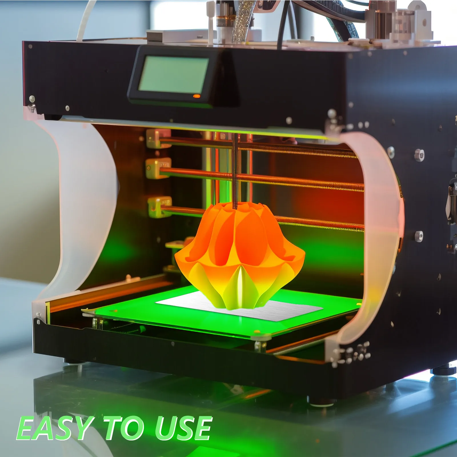 Стальная нагревательная пластина для 3D-принтера: стабильная и точная поверхность для печати, аксессуар для 3D-принтера
Стальная нагревательная пластина для 3D-принтера: стабильная и точная поверхность для печати, аксессуар для 3D-принтера