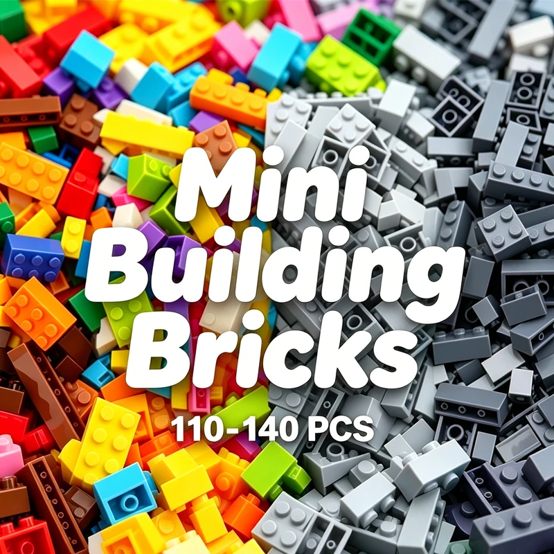Bulk Assorted Mini Building Bricks DIY Handmade Scene & Model Construction Blocks Perfect Hobby Collection Craft Toy for Creator
Bulk Assorted Mini Building Bricks DIY Handmade Scene & Model Construction Blocks Perfect Hobby Collection Craft Toy for Creator