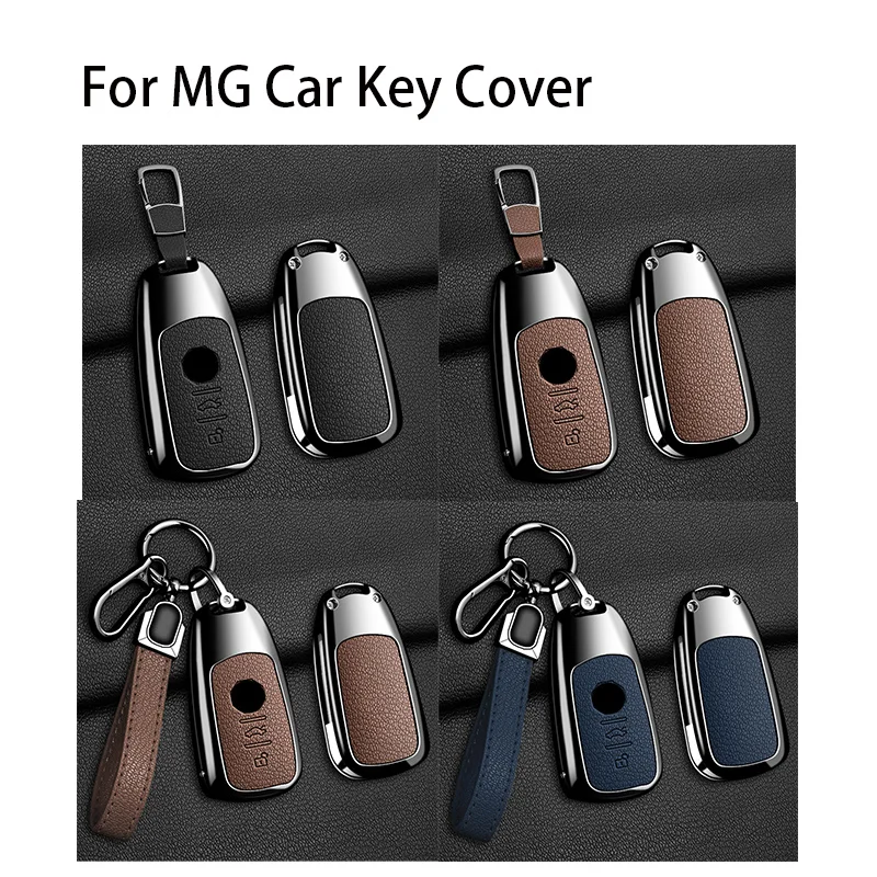 Zinc Alloy Leather Car Remote Key Case Cover For Morris Garages MG Cyberster 2024 Holder Shell Protection Keyless Accessories
Zinc Alloy Leather Car Remote Key Case Cover For Morris Garages MG Cyberster 2024 Holder Shell Protection Keyless Accessories