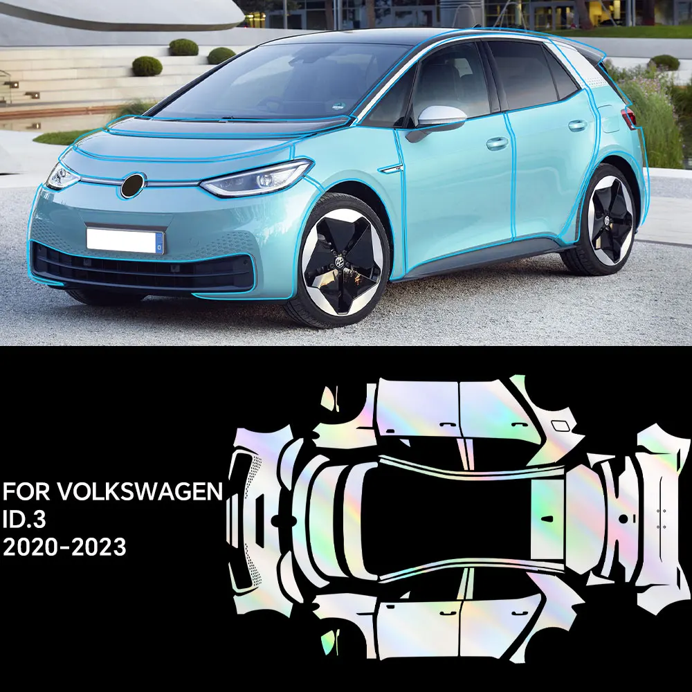  Пользовательский для Volkswagen ID.3 2020-2023 Предварительно вырезанный полный автомобильный прозрачный бюстгальтер PPF Защитная пленка для краски ТПУ Прозрачный против царапин
Пользовательский для Volkswagen ID.3 2020-2023 Предварительно вырезанный полный автомобильный прозрачный бюстгальтер PPF Защитная пленка для краски ТПУ Прозрачный против царапин