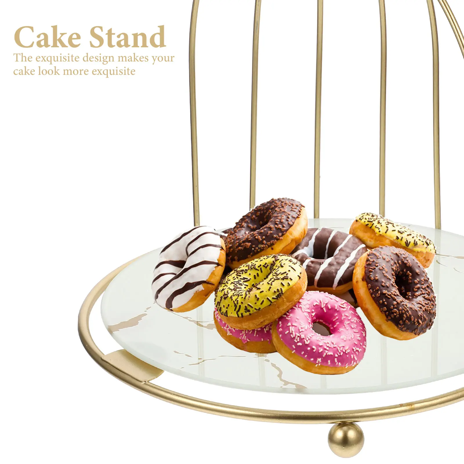 Cake Stand Birdcage Tray Stands for Party Dessert Table Cupcake Holder Style Glass Wedding Holders Decor
Cake Stand Birdcage Tray Stands for Party Dessert Table Cupcake Holder Style Glass Wedding Holders Decor
