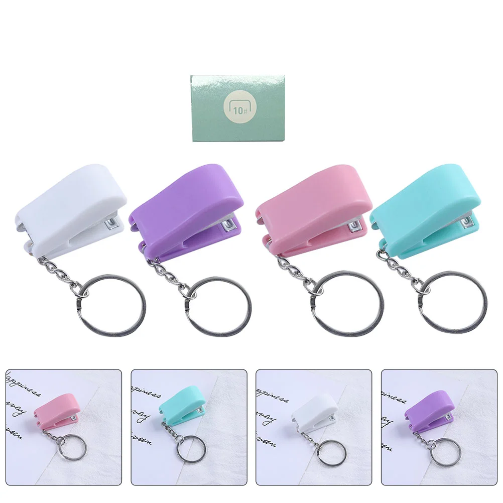 Mini Stapler Keychain Portable Hanging Binding Tool Small Light Essential School Home Office Supplies High Durability Term
Mini Stapler Keychain Portable Hanging Binding Tool Small Light Essential School Home Office Supplies High Durability Term
