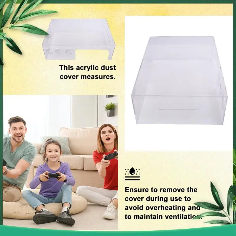 (NEW) Dust Proof Guard Heat Dissipation Shell Protective Display Box For PS5 Slim Digital Edition & Disc Edition Horizontal Vers
(NEW) Dust Proof Guard Heat Dissipation Shell Protective Display Box For PS5 Slim Digital Edition & Disc Edition Horizontal Vers