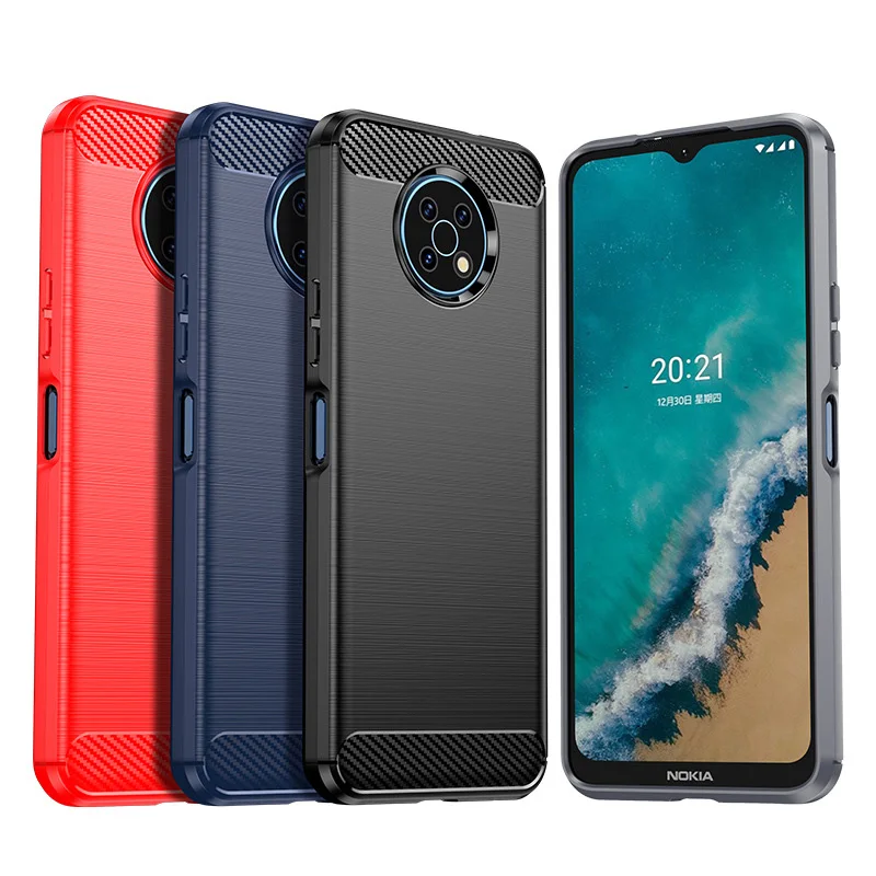 Case for Nokia G50, Phone Cover for Nokia G50 TPU Brushed Pattern Soft Case Black Blue Red
Case for Nokia G50, Phone Cover for Nokia G50 TPU Brushed Pattern Soft Case Black Blue Red