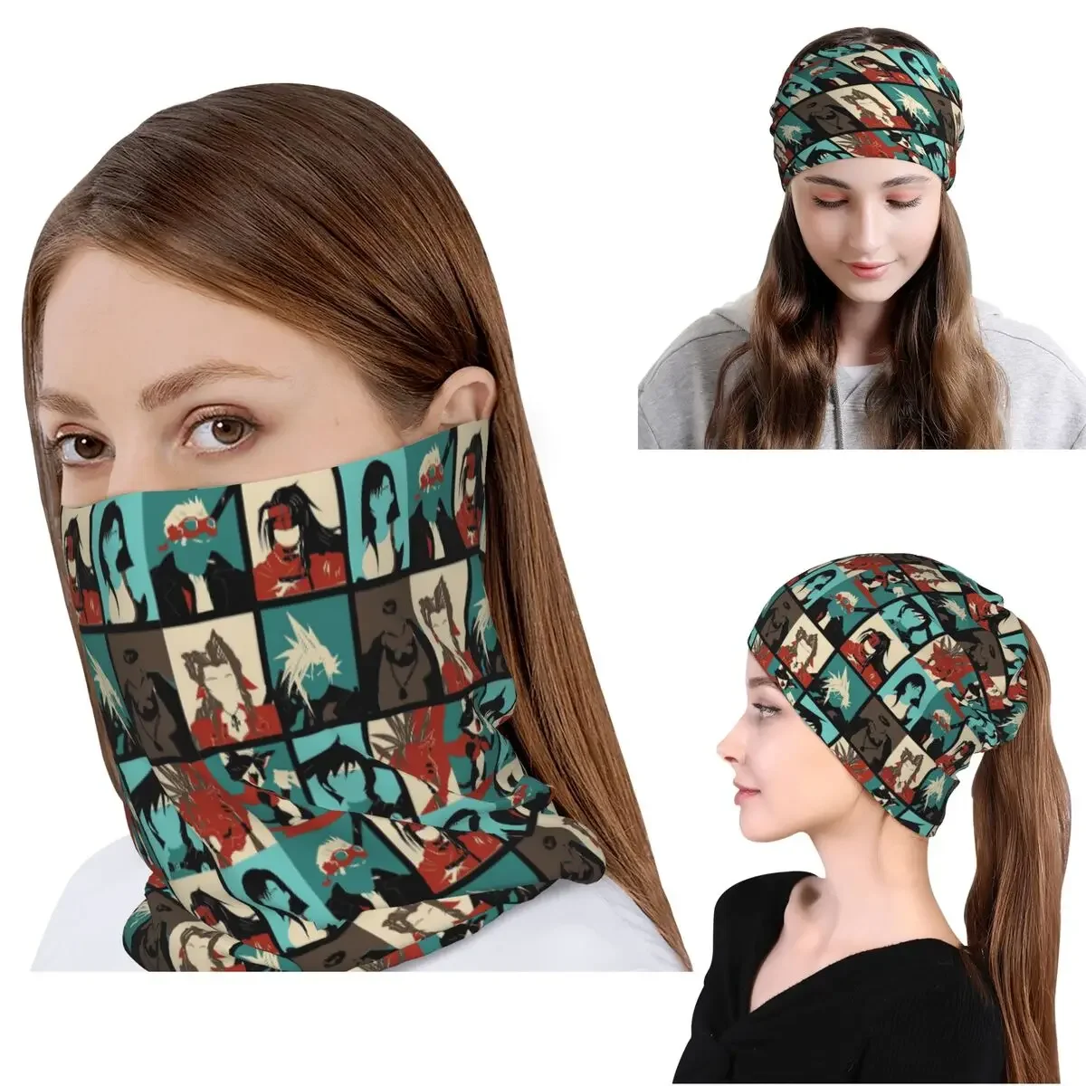 Fantasy Final Seven Bandana Neck Cover Wrap Scarf Multifunction Headwear Beanies Hat for Men Women Adult Winter
Fantasy Final Seven Bandana Neck Cover Wrap Scarf Multifunction Headwear Beanies Hat for Men Women Adult Winter