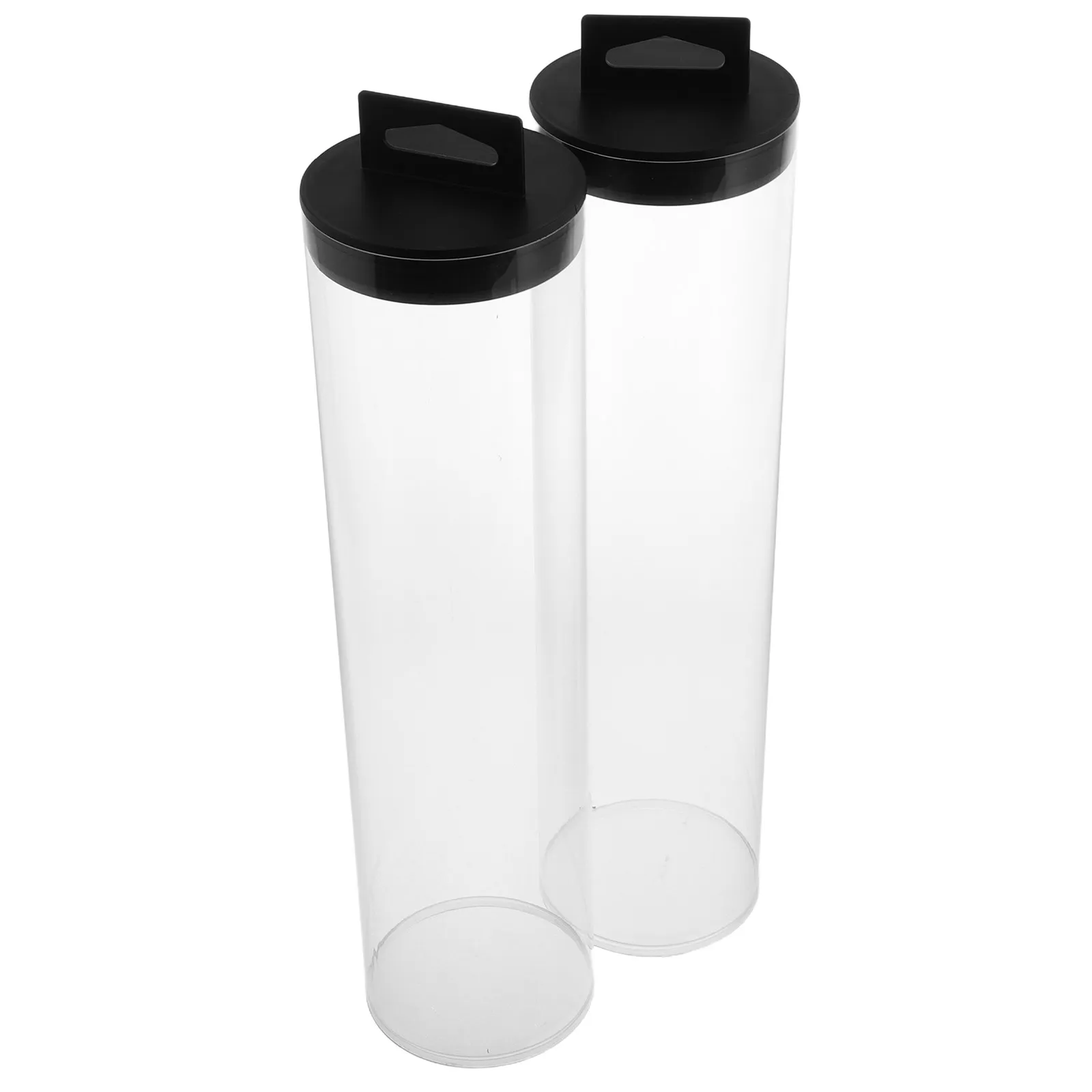 2Pcs Cylindrical Clear Plastic Pickleball Tennis Ball Storage Tube Transparent Ball Holder for Home Court Practice Competition
2Pcs Cylindrical Clear Plastic Pickleball Tennis Ball Storage Tube Transparent Ball Holder for Home Court Practice Competition