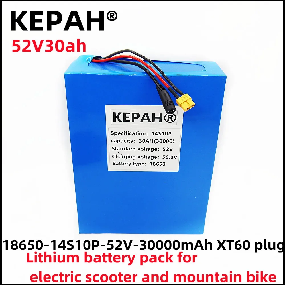 Новый литиевый аккумулятор для электромобиля 52V30Ah14S30P подходит для электрического скутера, горного велосипеда 250-1000 Вт + зарядное устройство
Новый литиевый аккумулятор для электромобиля 52V30Ah14S30P подходит для электрического скутера, горного велосипеда 250-1000 Вт + зарядное устройство