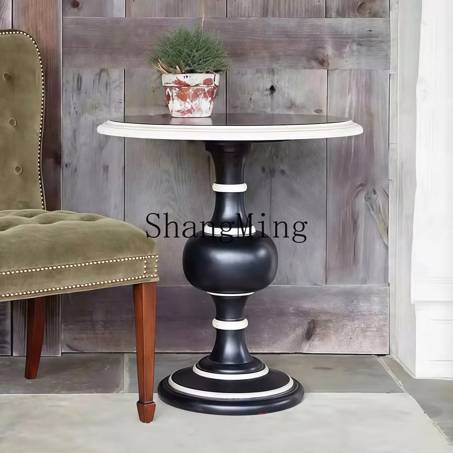 CL carved solid wood edge few small tea table classical homestay balcony clubhouse lobby cafe round dining table
CL carved solid wood edge few small tea table classical homestay balcony clubhouse lobby cafe round dining table