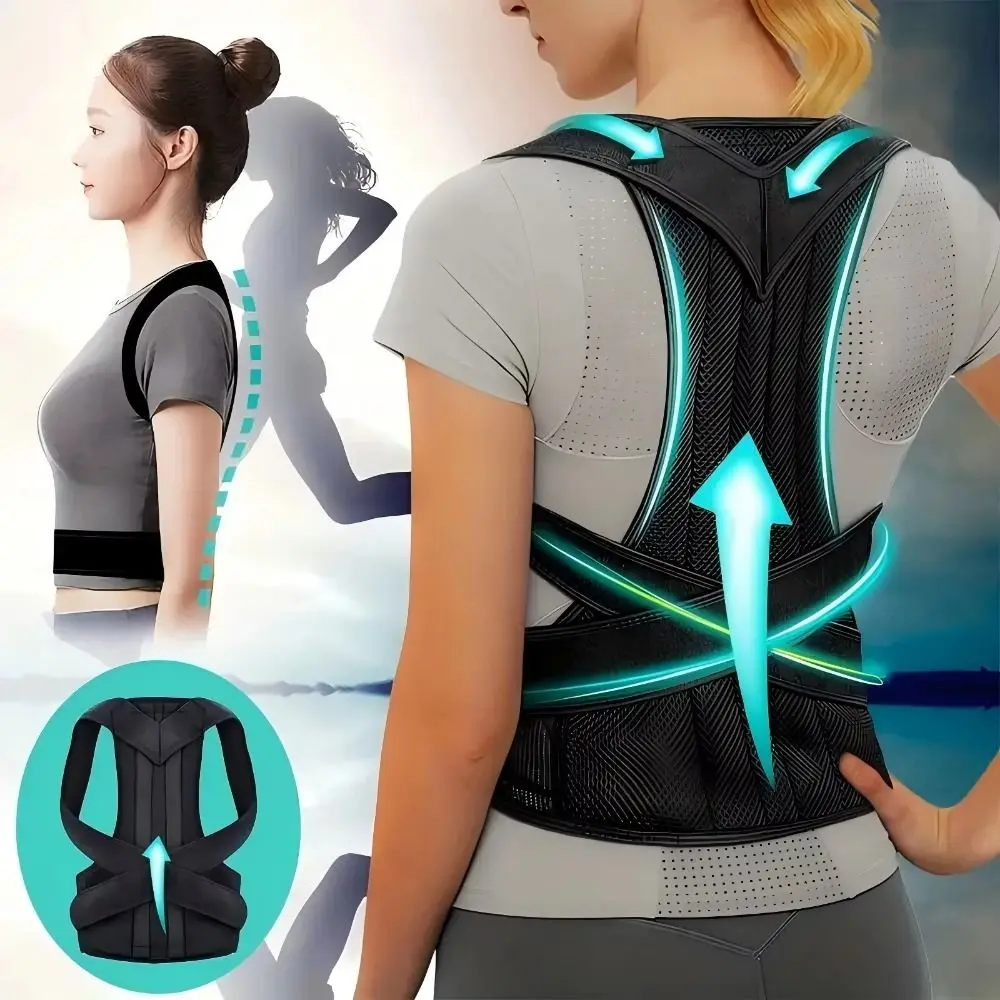 Adjustable Straps Posture Corrector 5 Size Breathable Back Posture Brace Lumbar Support Reinforced Belt Back Trainer Office Use
Adjustable Straps Posture Corrector 5 Size Breathable Back Posture Brace Lumbar Support Reinforced Belt Back Trainer Office Use