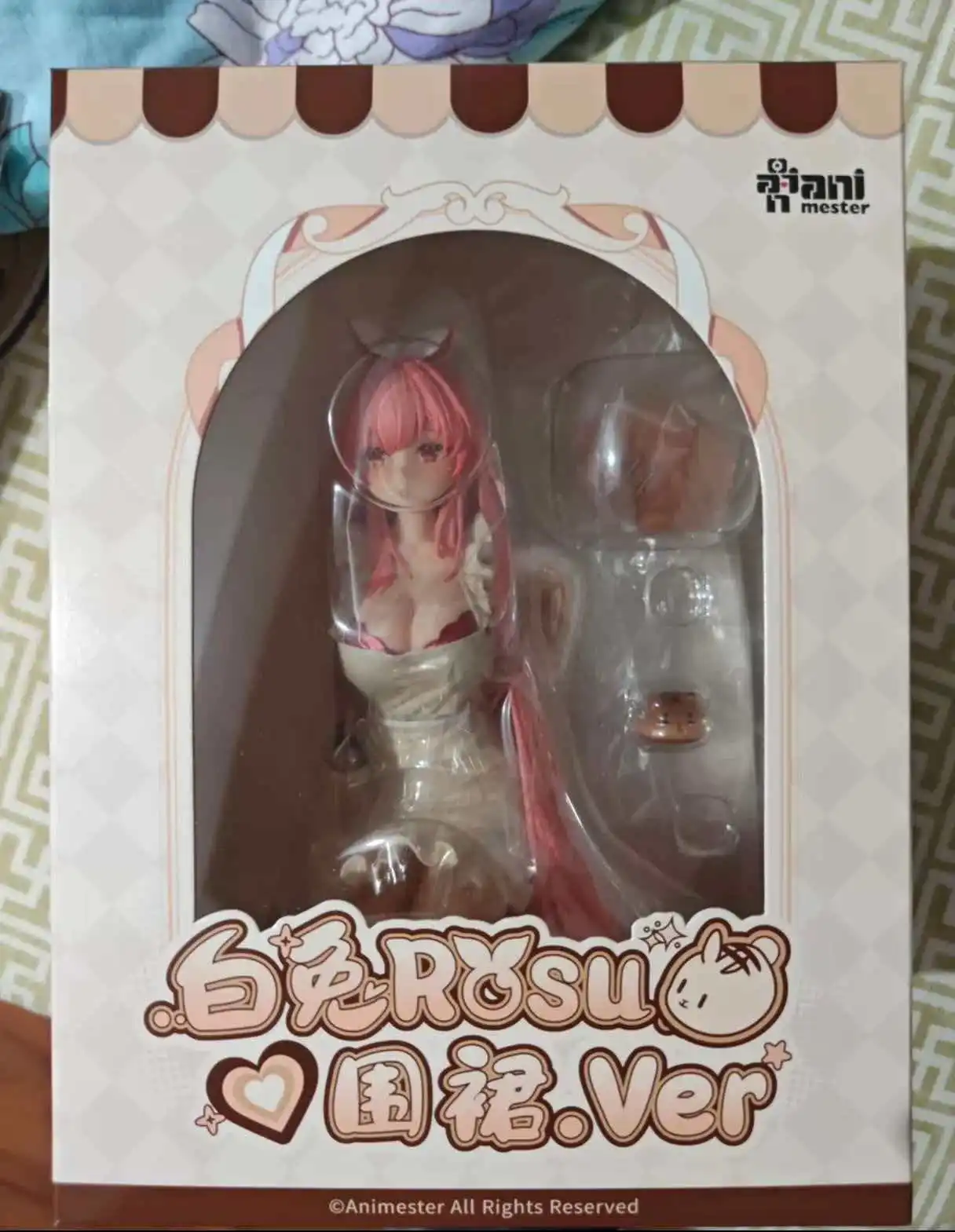 AniMester White Rabbit Rosu Apron 1/7 PVC Animation Figures Toys Collection Models
AniMester White Rabbit Rosu Apron 1/7 PVC Animation Figures Toys Collection Models