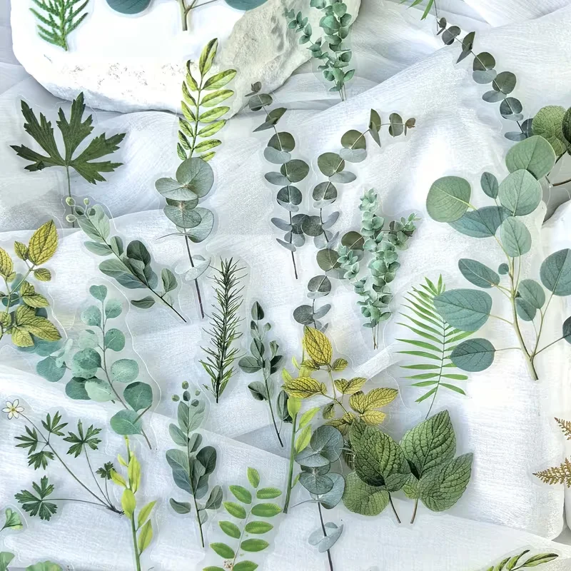 1 Pack of 40 PET Green Plant Leaf DIY Decorative Stickers for Scrapbooking
1 Pack of 40 PET Green Plant Leaf DIY Decorative Stickers for Scrapbooking