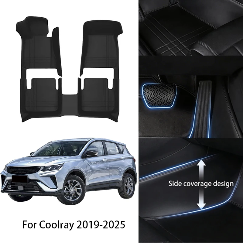 Custom Fit PU Leather Car Floor Mat For Geely For Coolray Manjaro Preface Tugella 4WD 2019 2023 2026 Auto Interior Accessories
Custom Fit PU Leather Car Floor Mat For Geely For Coolray Manjaro Preface Tugella 4WD 2019 2023 2026 Auto Interior Accessories