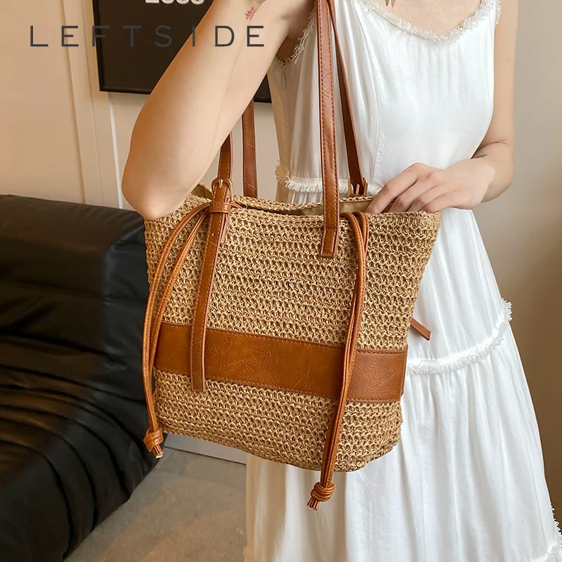 Big Straw Shoulder Bags for Women 2024 Y2K Korean Fashion Summer Tote Bags Travel Shopper Shopping Handbags and Purses Beach Bag
Big Straw Shoulder Bags for Women 2024 Y2K Korean Fashion Summer Tote Bags Travel Shopper Shopping Handbags and Purses Beach Bag