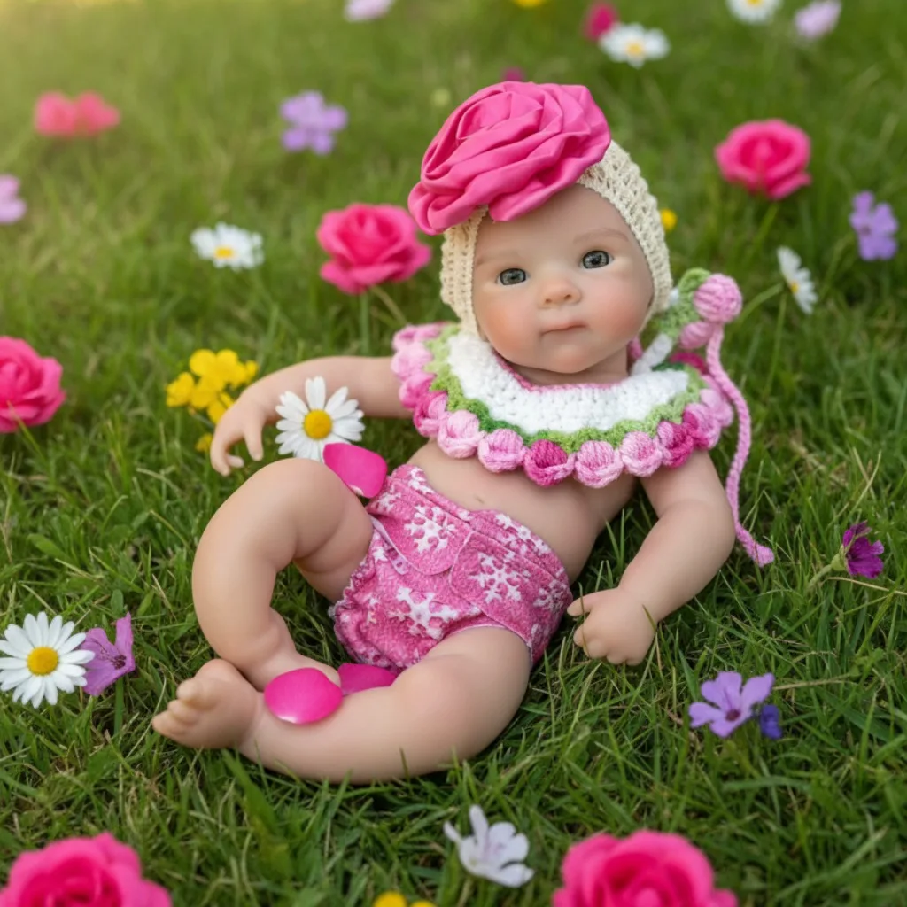 New 13 Inch Bettie Bebe Silicone Reborn Doll Girl Handmade Soft Touch Reborn Doll Toys For Children Gifts
New 13 Inch Bettie Bebe Silicone Reborn Doll Girl Handmade Soft Touch Reborn Doll Toys For Children Gifts