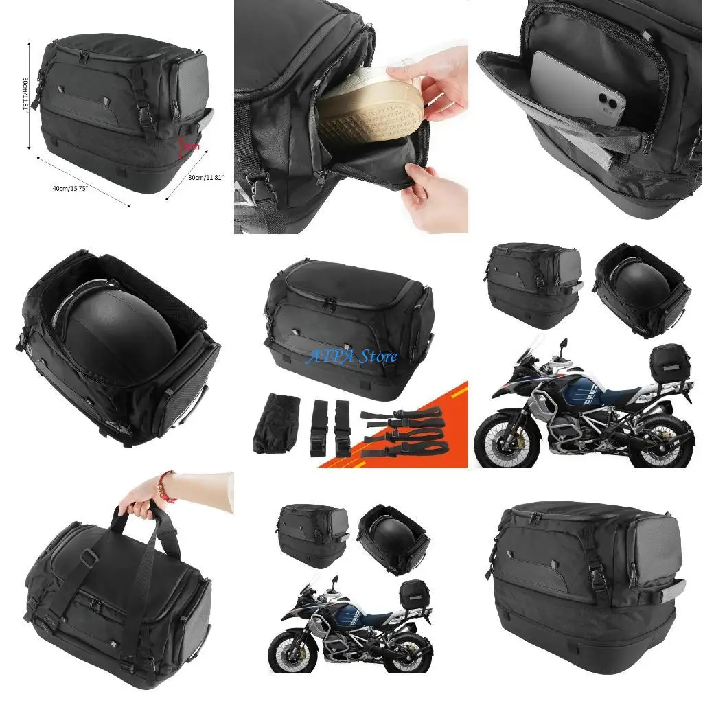 U13C Сумка для багажника мотоцикла, расширяемая и защищенная от атмосферных воздействий сумка, идеально подходящая для
U13C Сумка для багажника мотоцикла, расширяемая и защищенная от атмосферных воздействий сумка, идеально подходящая для